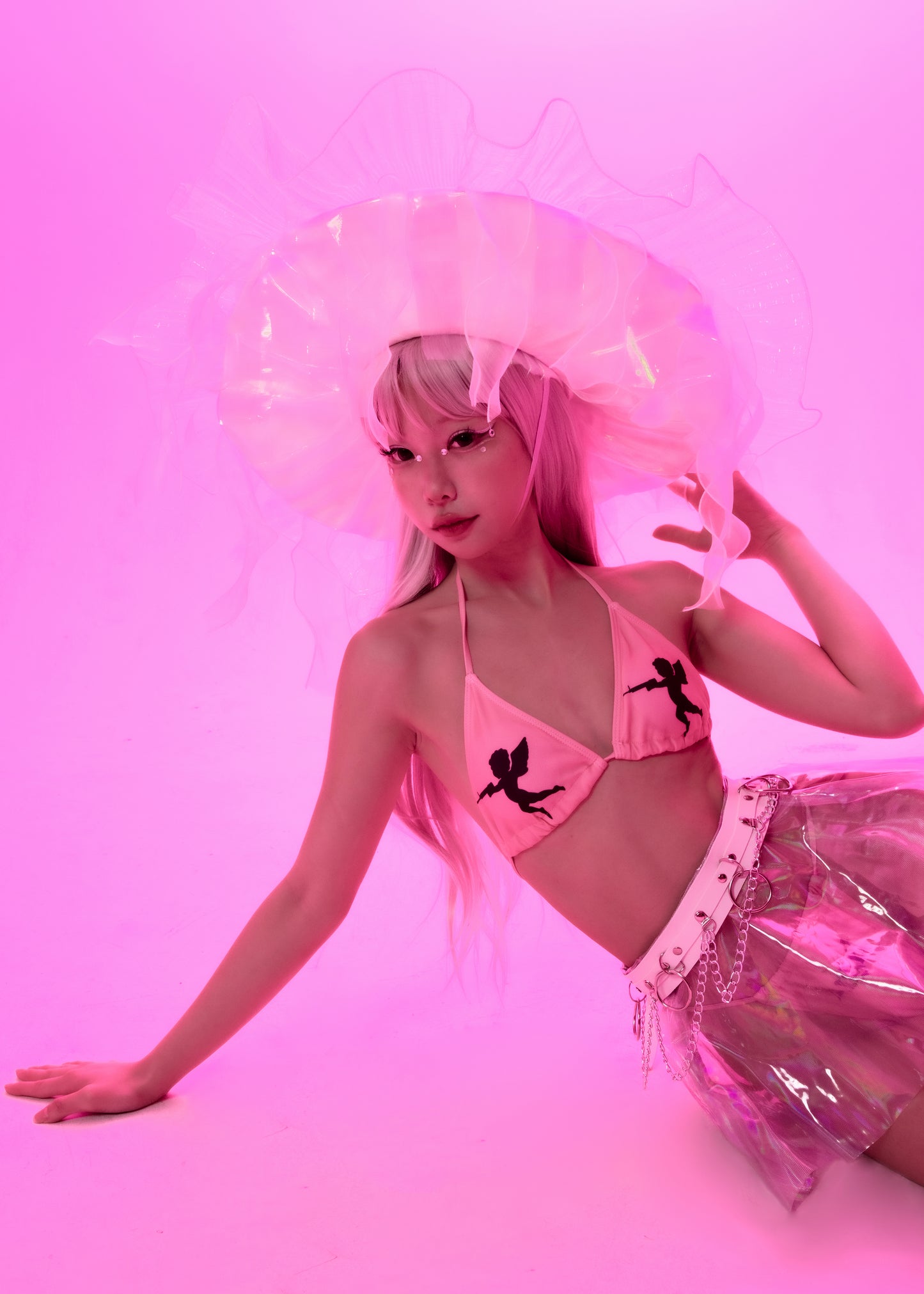 All-in-One Angel Or Devil Set + Laser Skirt