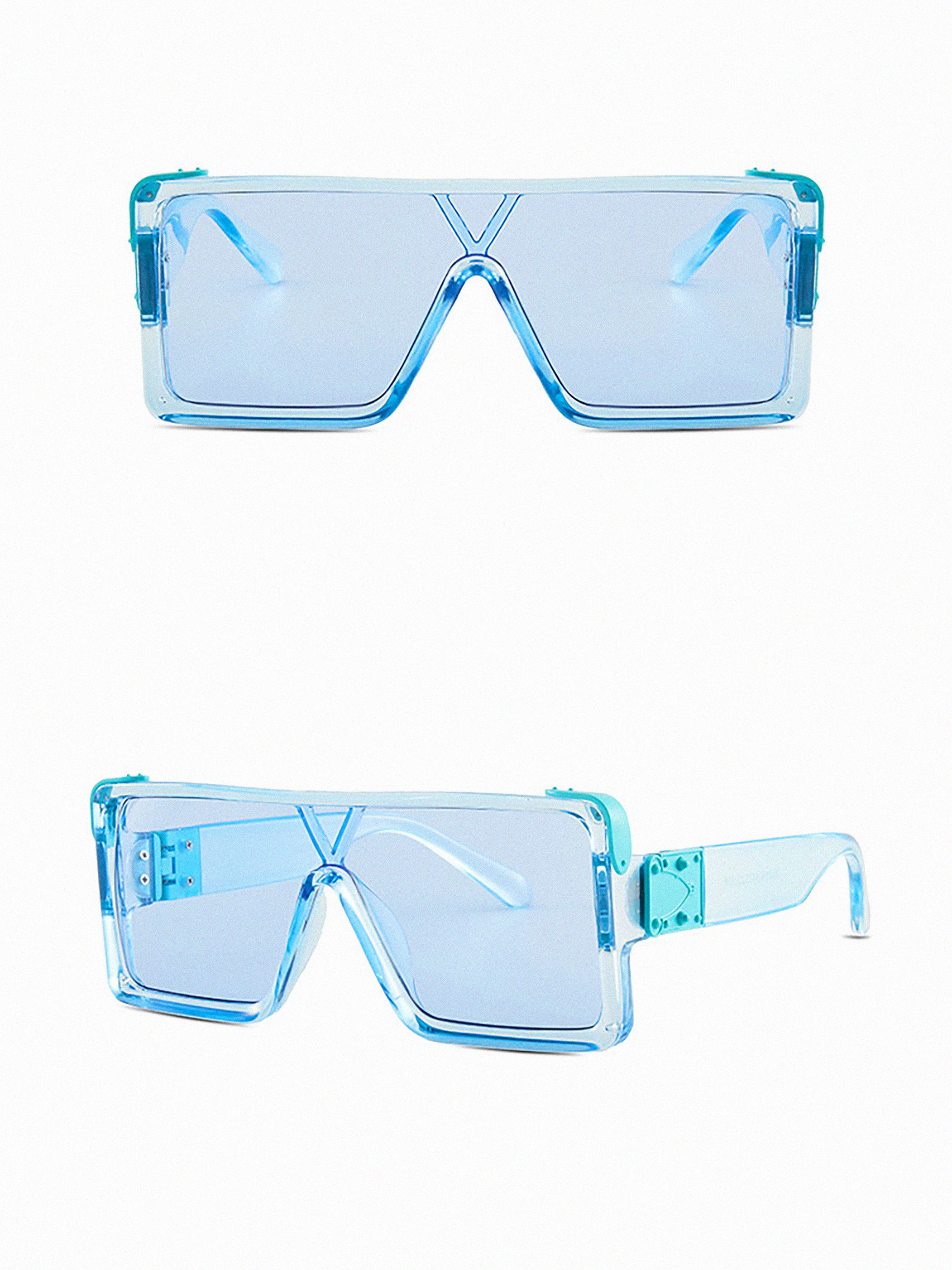 thumbnail image 2 of OMG Pinch Me Oversized Square Sunglasses For Women - 60's Jackie O Coachella Vibe 2 of 3