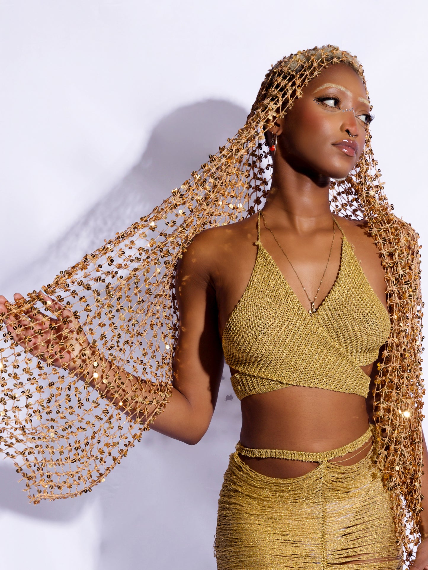 Dune 2.0 Sequin Shawl