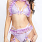 All-in-one Bloom Your Mind Full Body Harness Lingerie Set+Top+Bottom