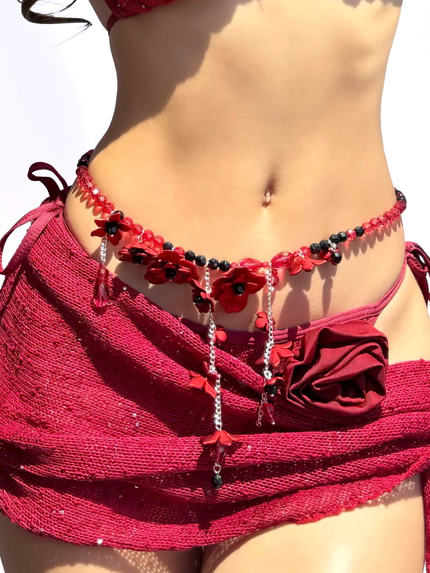 Bloody Rose Body Chain