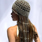Girl In Pearl Head Chain