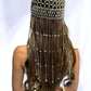 Girl In Pearl Head Chain