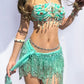 Mermaid Tail Wrap Skirt
