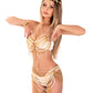 All-in-one Golden Muse Chest Chain+Skirt Chain+White Top+White Bottom
