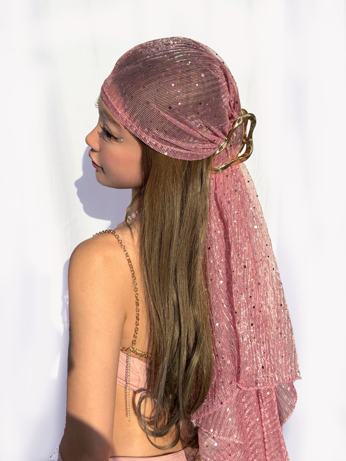Love Letter Pink Scarf Shawl