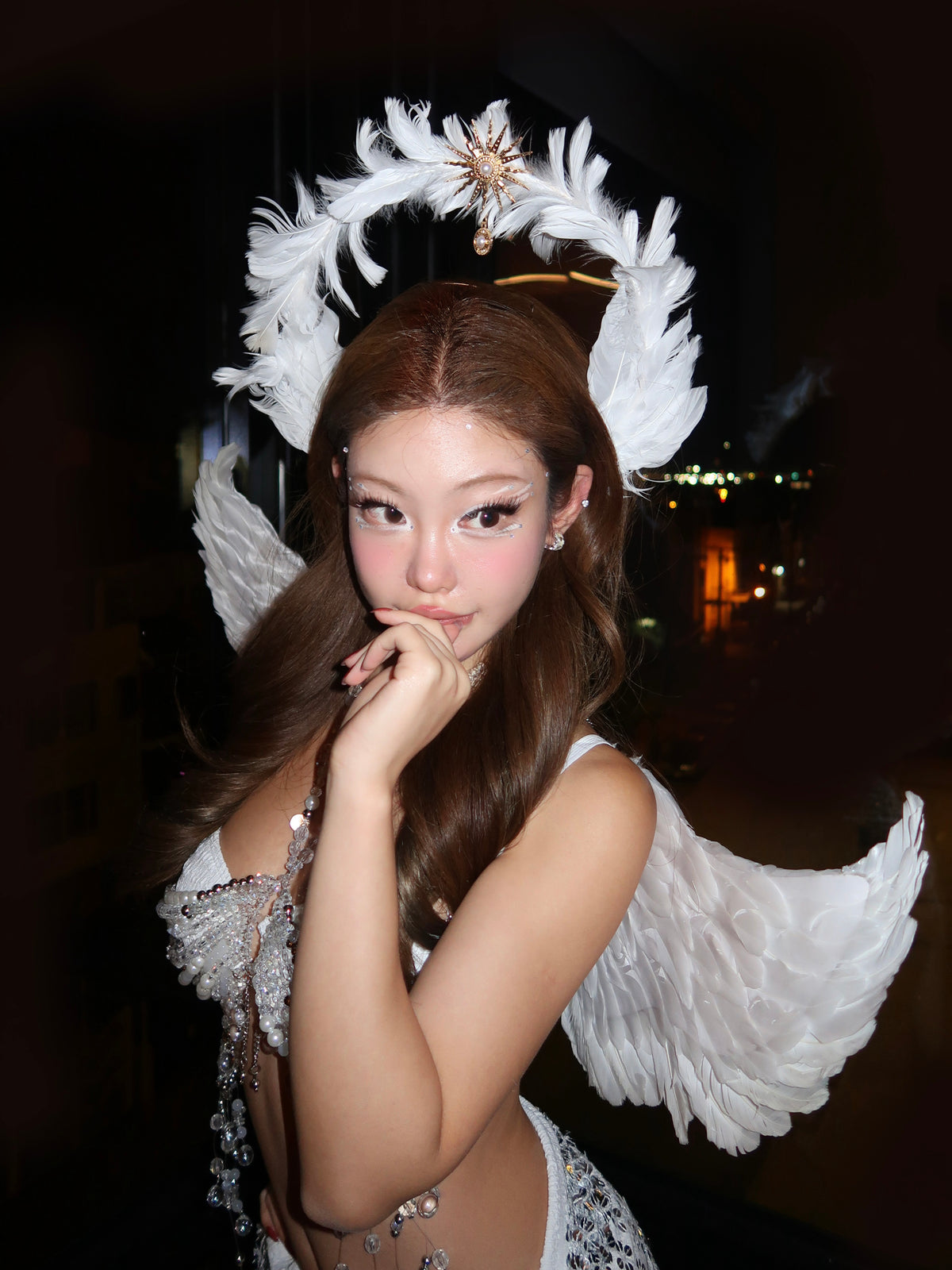 Angel Face Halo Crown