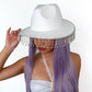 Typa Girl Rhinestone Fringe Cowboy Hat