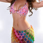 All-in-one Cotton Candy Chest Chain+Skirt Chain+Pink Top+Pink Bottom