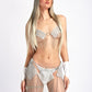 All-in-one It's Giving Bawdy Two Piece Body Chains+Head Chain