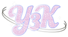 Y3k Rhinestone Logo Y3K Shop: All-in-One, Handmade Pieces, Rave Wear, Rave Outfits – Y3K SHOP