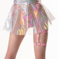 Fly To The Moon Laser Skirt